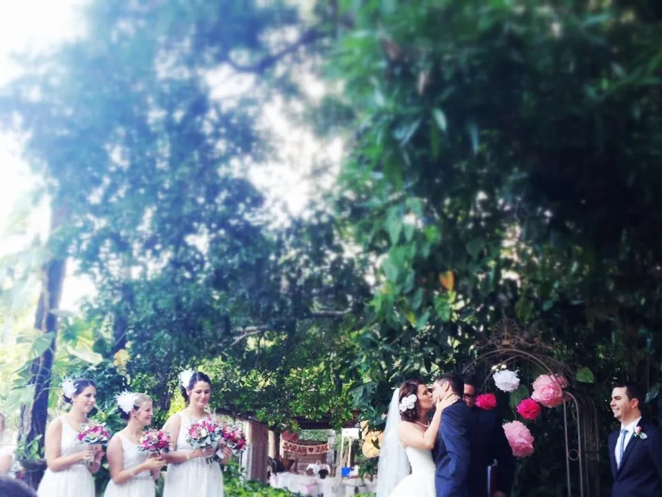 Zac and Sarah’s wedding photo